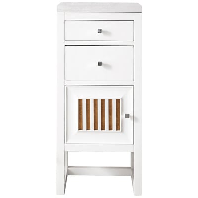 Bathroom Vanities James Martin Athens E645-B15L-GW-3AF 840108915994 Side Cabinet Traditional With Top and Sink 