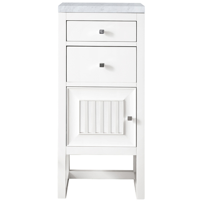 Bathroom Vanities James Martin Athens E645-B15L-GW-3CAR 840108916007 Side Cabinet Traditional With Top and Sink 