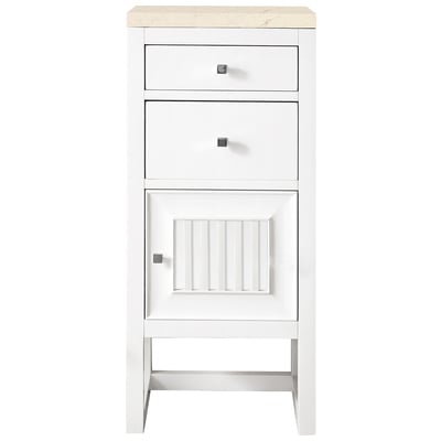 Bathroom Vanities James Martin Athens E645-B15R-GW-3EMR 840108916090 Side Cabinet Traditional With Top and Sink 