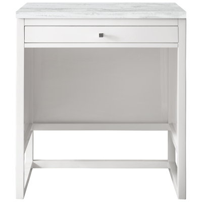James Martin Vanity tops, Countertop,Undermount, Modern,Traditional, Solid surface, Carrara White, Grey, White,White, Traditional, Arctic Fall, Countertop Unit, 840108915918, E645-DU30-GW-3AF