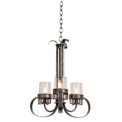 Chandelier Kalco Bexley Hand Forged Wrought Iron | Gla Vintage Iron Indoor 2897VI 0720062030806 Chandelier 5 to 8 Light 5-light 5 light 5 