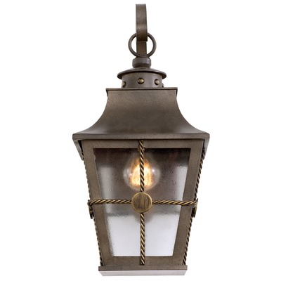 Wall Sconces Kalco Belle Grove Aluminum | Glass Aged Bronze Outdoor 403521AGB 0720062280089 Wall Sconce Rustic Lodge Outdoor 