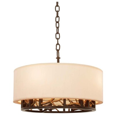 Pendant Lighting Kalco Hudson Hand Forged Wrought Iron | Lin Bronze Gold Indoor 504151BZG 0720062285428 Wall Sconce Gold 1 Light 2 Light 3 Light 4 Ligh Concrete Metal Crystal Metal Bronze Gold Gold Metal 