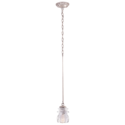 Pendant Lighting Kalco Brierfield Hand Forged Wrought Iron | Ins Pearl Silver Indoor 6316PS 0720062286388 Mini Pendant Silver 1 Light 2 Light 3 Light 4 Ligh Concrete Metal Crystal Metal Antique Copper Copper Patina M 