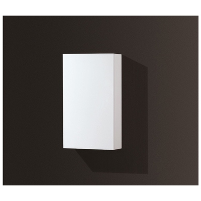 Storage Cabinets KubeBath Bliss Gloss White ALT24-GW 0707568645406 Whitesnow Bathroom Linen White 