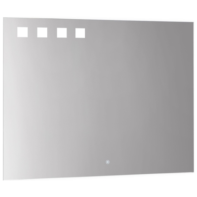 Bathroom Mirrors KubeBath Pixel LEDKP36 0707568647905 Glass mirror 