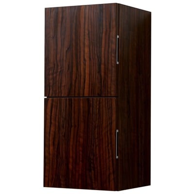 Storage Cabinets KubeBath Bliss Walnut SLBS28-WNT 0707568645505 Bathroom Linen Walnut 