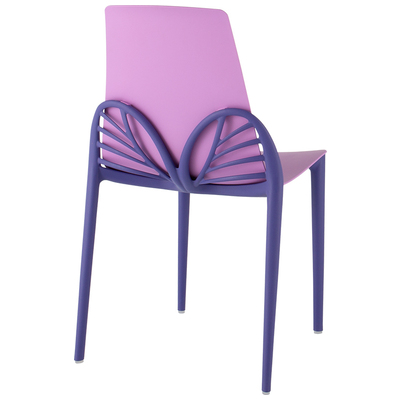 Outdoor Chairs and Stools Lagoon Furniture Papillon Polypropylene Light Lilac 7059P6-SSLGS 681944002635 Outdoor Chair Light Lilac Polypropylene 