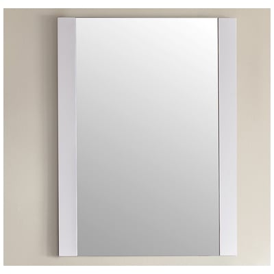 Bathroom Mirrors Laviva Rushmore Wood White 313YG409-MR-W 683318985223 Mirrors Whitesnow mirror Wood MDF Plywood Parawo white 