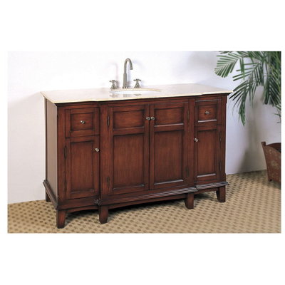 Legion Furniture Bathroom Vanities, 50-70, Transitional, Light Brown, medium brown, Transitional, solid wood, MDF, LF45