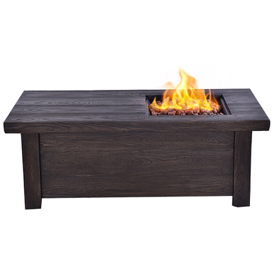 Fireplaces Lexora Melardo Wood Textured LM120047TB00000 810014570679 Firepit 