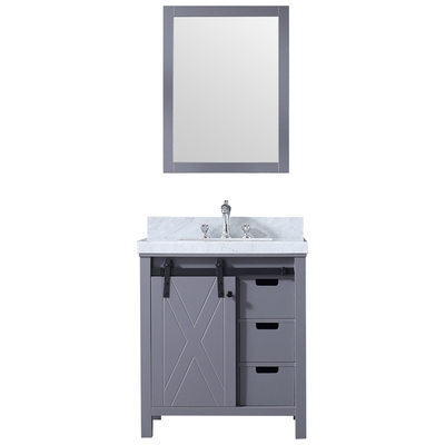 Bathroom Vanities Lexora Marsyas Dark Grey LM342230SBBSM28 689770980714 Bathroom Vanities Single Sink Vanities Under 30 Gray 25 