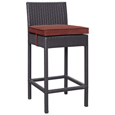 Bar Chairs and Stools Modway Furniture Convene Espresso Currant EEI-1006-EXP-CUR 848387099770 Bar and Dining Bar 