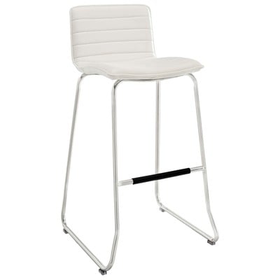 Bar Chairs and Stools Modway Furniture Dive White EEI-1030-WHI 848387009175 Bar and Counter Stools White snow Bar Counter 