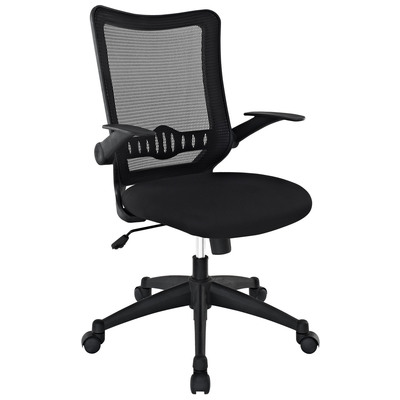 Office Chairs Modway Furniture Explorer Black EEI-1104-BLK 848387012922 Office Chairs Blackebony Adjustable Black Complete Vanity Sets 
