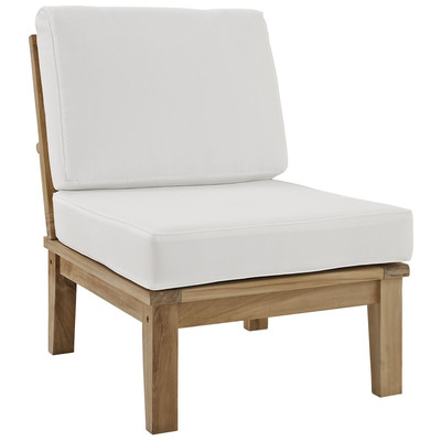 Modway Furniture Outdoor Sofas and Sectionals, White,snow, Loveseat,Sofa, Natural,White, Complete Vanity Sets, Daybeds and Lounges, 848387056179, EEI-1150-NAT-WHI-SET