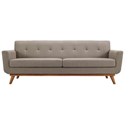 Sofas and Loveseat Modway Furniture Engage Granite EEI-1180-GRA 848387039103 Sofas and Armchairs Whitesnow Loveseat Love seatSofa Sofa Set setTufted tufting Complete Vanity Sets 