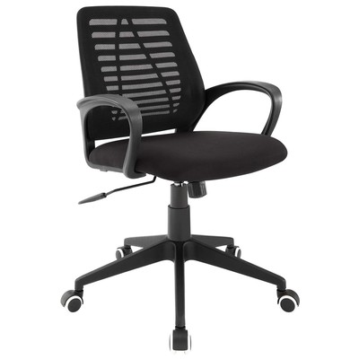 Office Chairs Modway Furniture Ardor Black EEI-1250-BLK 848387019129 Office Chairs Blackebony Black Complete Vanity Sets 