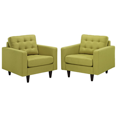 Chairs Modway Furniture Empress Wheatgrass EEI-1283-WHE 848387021986 Sofas and Armchairs Complete Vanity Sets 