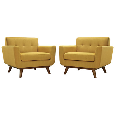Chairs Modway Furniture Engage Citrus EEI-1284-CIT 889654006817 Sofas and Armchairs Complete Vanity Sets 