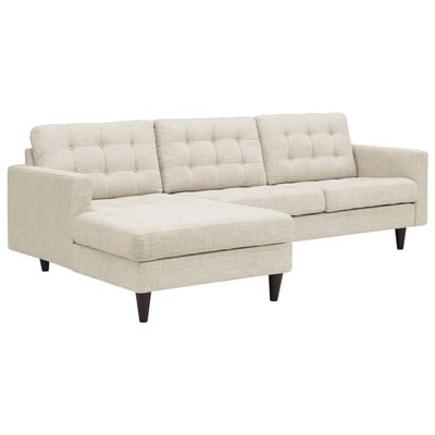 Modway Furniture Sofas and Loveseat, beige, cream, beige, ivory, sand, nude, , Loveseat,Love seatSectional,Sofa, Sofa Set,setTufted,tufting, Sofas and Armchairs, 889654117452, EEI-1666-BEI
