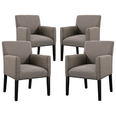 Chairs Modway Furniture Chloe Gray EEI-1679-GRY 848387073954 Sofas and Armchairs Gray Grey Accent Chairs Accent Complete Vanity Sets 