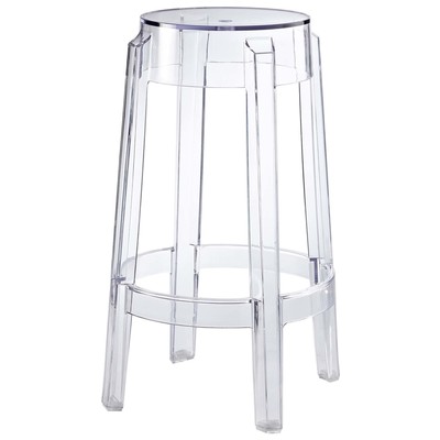 Bar Chairs and Stools Modway Furniture Casper Clear EEI-171-CLR 848387005443 Bar and Counter Stools Bar Counter 