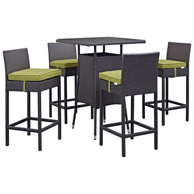 Modway Furniture Outdoor Bar Furniture, Complete Vanity Sets, Bar and Dining, 889654027997, EEI-1963-EXP-PER-SET