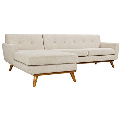 Modway Furniture Sofas and Loveseat, beige, cream, beige, ivory, sand, nude, , Loveseat,Love seatSectional,Sofa, Sofa Set,set, Sofas and Armchairs, 889654117612, EEI-2068-BEI-SET
