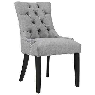 Modway Furniture Dining Room Chairs, Gray,Grey, Side Chair, HARDWOOD,Wood,MDF,Plywood,Beech Wood,Bent Plywood,Brazilian Hardwoods, Gray,Smoke,SMOKED,TaupePolyester,Wood,Plywood, Dining Chairs, 889654065593, EEI-2223-LG