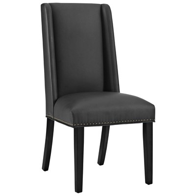 Modway Furniture Dining Room Chairs, Black,ebony, HARDWOOD,Wood,MDF,Plywood,Beech Wood,Bent Plywood,Brazilian Hardwoods, Black,DarkVinyl,Wood,Plywood, Dining Chairs, 889654066187, EEI-2232-BLK