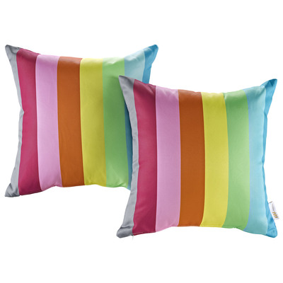 Outdoor Pillows Modway Furniture Modway Rainbow EEI-2401-RAN 889654072188 Sofa Sectionals Complete Vanity Sets 