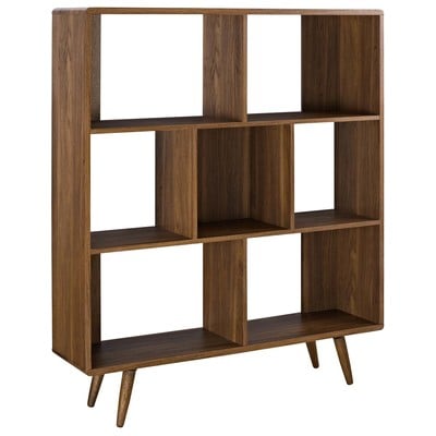 Modway Furniture Shelves and Bookcases, Bookcase,BookshelfShelf,Shelving, Decor, 889654092094, EEI-2529-WAL
