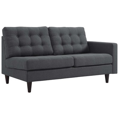 Modway Furniture Sofas and Loveseat, GrayGrey, Loveseat,Love seatSofa, Sofa Set,setTufted,tufting, Sofa Sectionals, 889654105213, EEI-2595-DOR