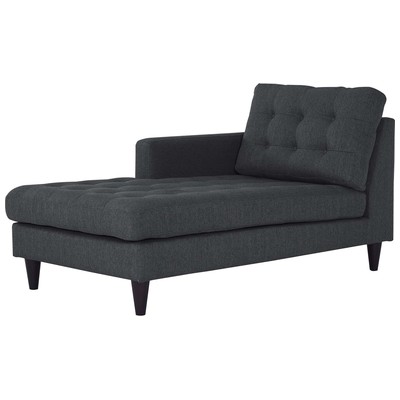 Modway Furniture Sofas and Loveseat, GrayGrey, Chaise,LoungeLoveseat,Love seatSofa, Sofa Set,setTufted,tufting, Sofas and Armchairs, 889654105299, EEI-2596-DOR