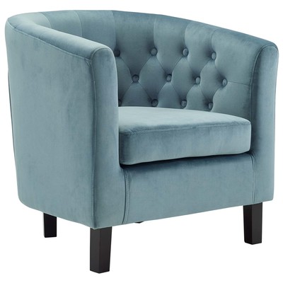 Chairs Modway Furniture Prospect Sea Blue EEI-2613-SEA 889654098034 Sofas and Armchairs Blue navy teal turquiose indig Lounge Chairs Lounge 