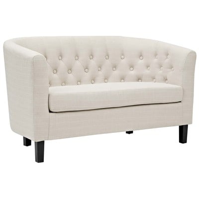 Modway Furniture Sofas and Loveseat, BeigeCreambeigeivorysandnude, Chaise,LoungeLoveseat,Love seatSofa, Polyester, Contemporary,Contemporary/ModernModern,Nuevo,Whiteline,Contemporary/Modern,tov,bellini,rossetto, Sofa Set,setTufted,tufting, Sofas and 