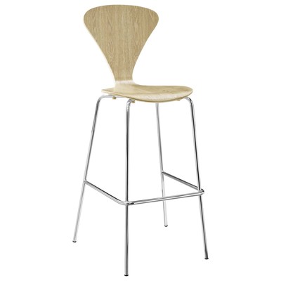 Modway Furniture Bar Chairs and Stools, Bar,Counter, Footrest, Bar and Counter Stools, 889654100874, EEI-2674-NAT