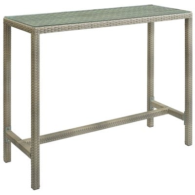 Bar Tables Modway Furniture Conduit Light Gray EEI-2804-LGR 889654112327 Bar and Dining GrayGrey 