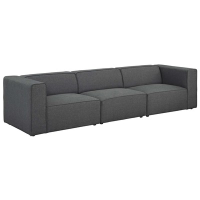 Modway Furniture Sofas and Loveseat, GrayGrey, Chaise,LoungeLoveseat,Love seatSectional,Sofa, Polyester, Contemporary,Contemporary/ModernModern,Nuevo,Whiteline,Contemporary/Modern,tov,bellini,rossetto, Sofa Set,set, Sofas and Armchairs, 889654110767,