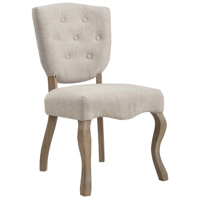 Modway Furniture Dining Room Chairs, Beige,Cream,beige,ivory,sand,nude, Side Chair, HARDWOOD,Wood,MDF,Plywood,Beech Wood,Bent Plywood,Brazilian Hardwoods, Beige,Polyester,Wood,Plywood, Dining Chairs, 889654122883, 