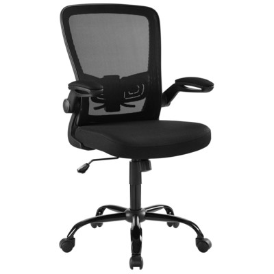 Office Chairs Modway Furniture Exceed Black EEI-2992-BLK 889654137597 Office Chairs Blackebony Ergonomic Lumbar Support Black 