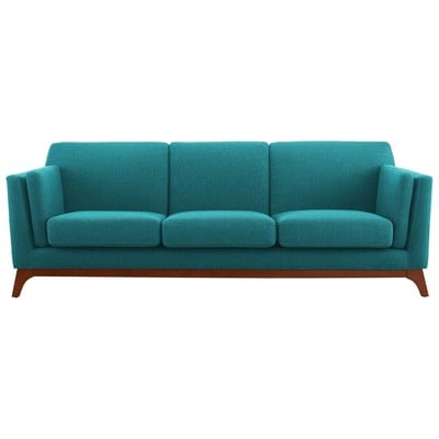 Sofas and Loveseat Modway Furniture Chance Teal EEI-3062-TEA 889654127451 Sofas and Armchairs Bluenavytealturquioseindigoaqu Chaise LoungeLoveseat Love sea Polyester Contemporary Contemporary/Mode Sofa Set set 