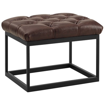 Ottomans and Benches Modway Furniture Cherish Brown EEI-3066-BRN 889654127604 Sofas and Armchairs Brown sable 
