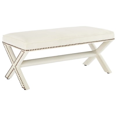 Modway Furniture Ottomans and Benches, cream, ,beige, ,ivory, ,sand, ,nude, Benches and Stools, 889654127628, EEI-3067-IVO
