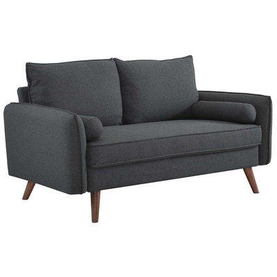 Modway Furniture Sofas and Loveseat, GrayGrey, Chaise,LoungeLoveseat,Love seatSofa, Sofa Set,set, Sofas and Armchairs, 889654134541, EEI-3091-GRY