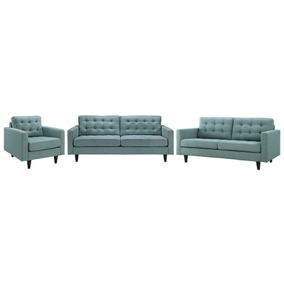 Modway Furniture Sofas and Loveseat, red burgundy ruby, Loveseat,Love seatSofa, Sofa Set,setTufted,tufting, Sofas and Armchairs, 889654144205, EEI-3316-LAG