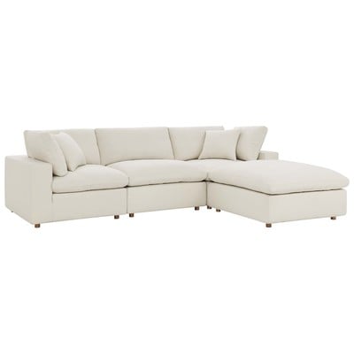 Sofas and Loveseat Modway Furniture Commix Light Beige EEI-3356-LBG 889654927419 Sofas and Armchairs Loveseat Love seatSectional So Cotton Linen Polyester Contemporary Contemporary/Mode Sofa Set set 