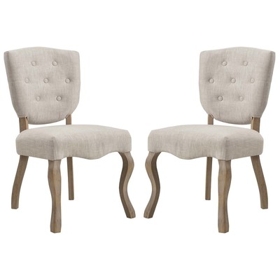 Modway Furniture Dining Room Chairs, Beige,Cream,beige,ivory,sand,nude, Side Chair, HARDWOOD,Wood,MDF,Plywood,Beech Wood,Bent Plywood,Brazilian Hardwoods, Beige,Polyester,Wood,Plywood, Dining Chairs, 889654149361, 