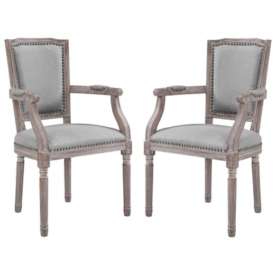 Dining Room Chairs Modway Furniture Penchant Light Gray EEI-3462-LGR 889654149989 Dining Chairs Gray Grey Armchair Arm HARDWOOD Wood MDF Plywood Beec Gray Smoke SMOKED TaupeWood Pl 